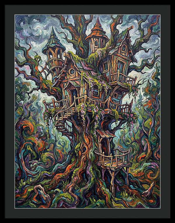 Treehouse Dreams In Color