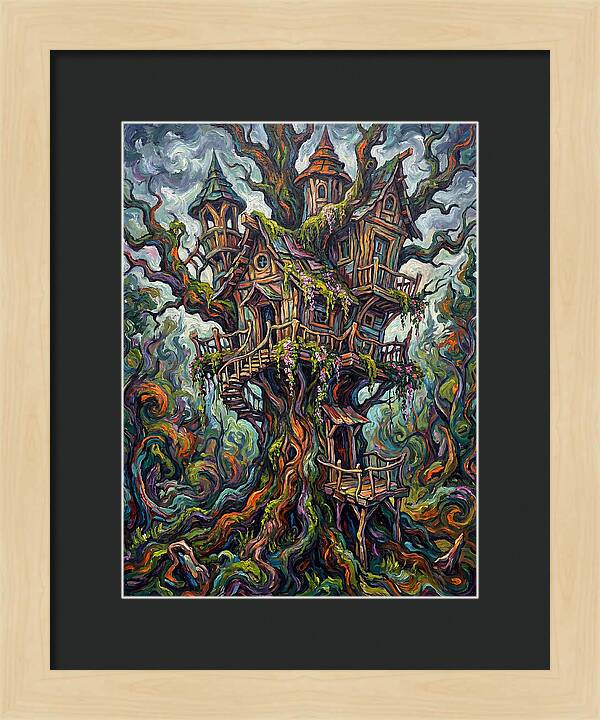 Treehouse Dreams In Color