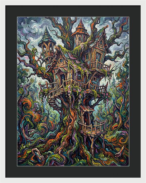 Treehouse Dreams In Color