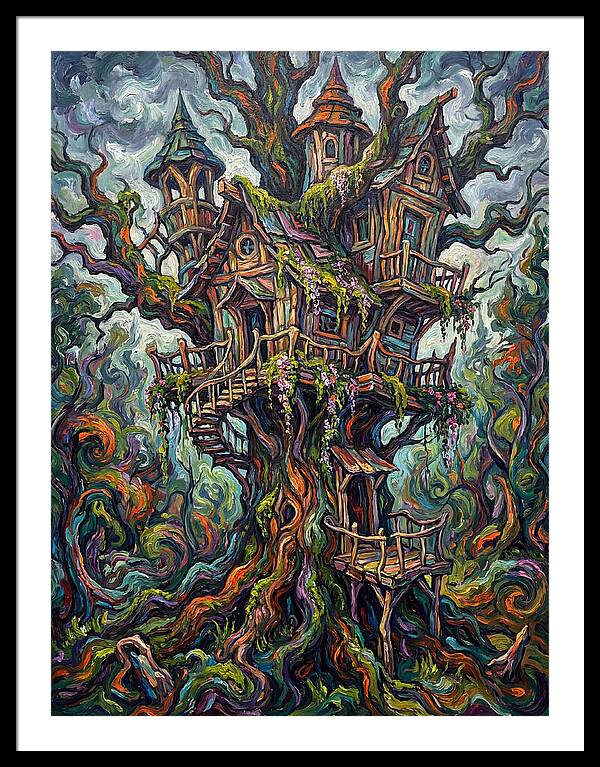 Treehouse Dreams In Color