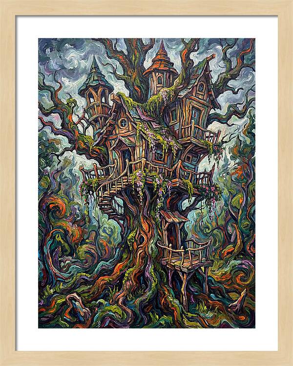Treehouse Dreams In Color