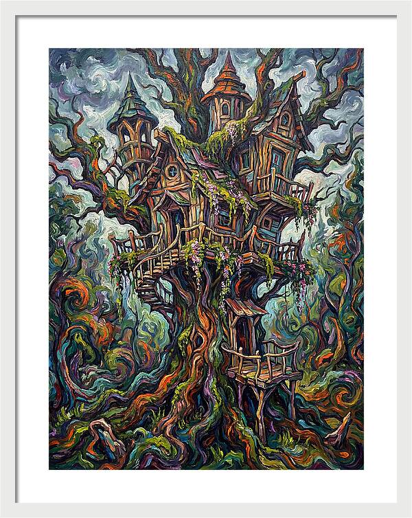 Treehouse Dreams In Color