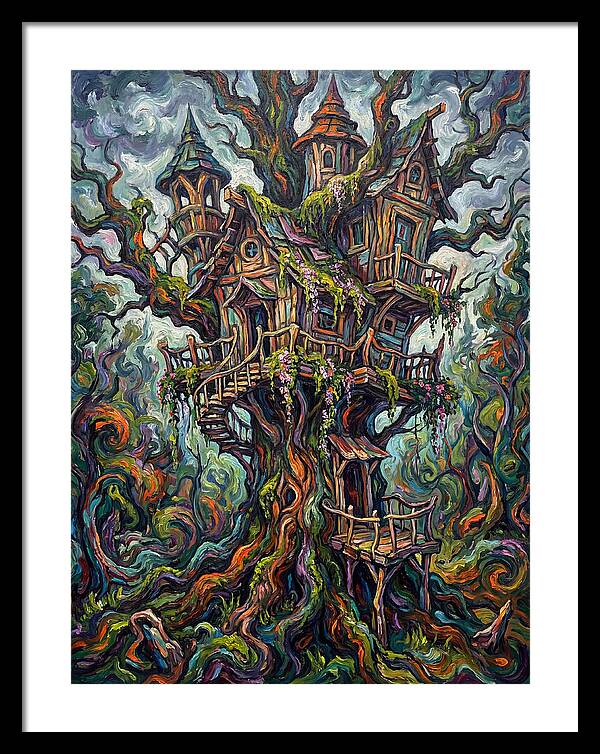Treehouse Dreams In Color