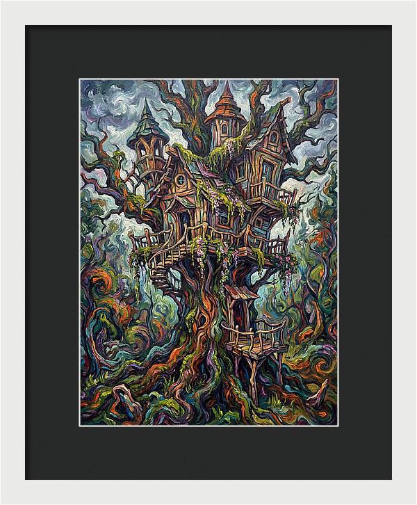 Treehouse Dreams In Color