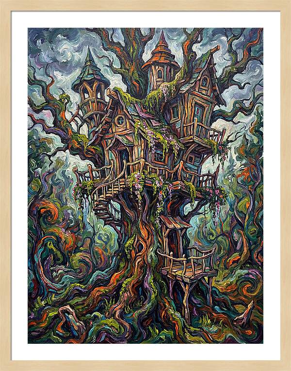 Treehouse Dreams In Color