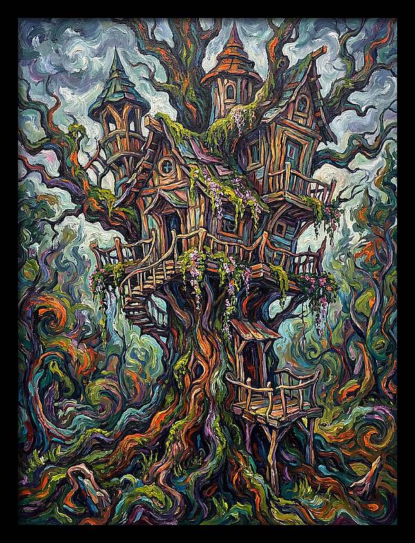Treehouse Dreams In Color