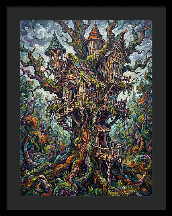 Treehouse Dreams In Color