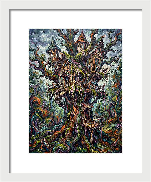 Treehouse Dreams In Color