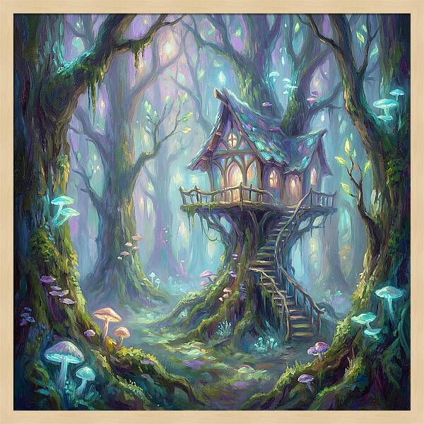 Treehouse In Enchanted Forest