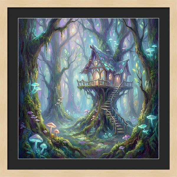 Treehouse In Enchanted Forest