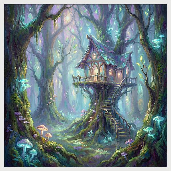 Treehouse In Enchanted Forest