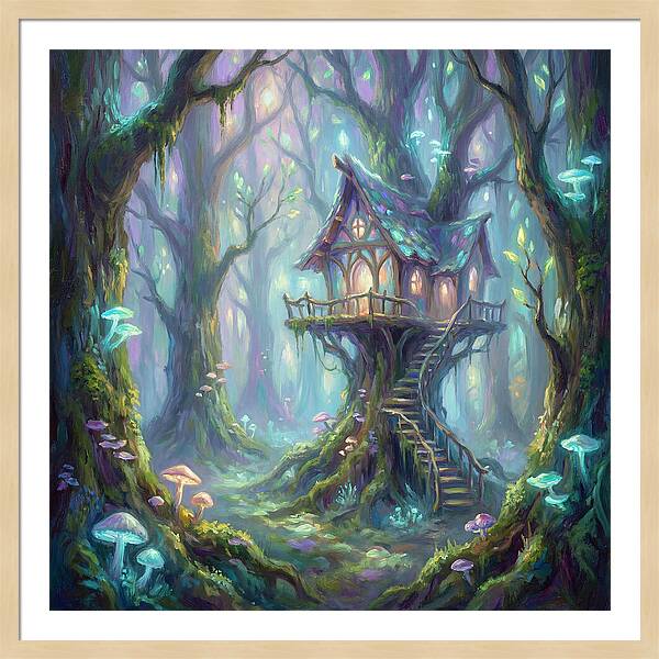 Treehouse In Enchanted Forest