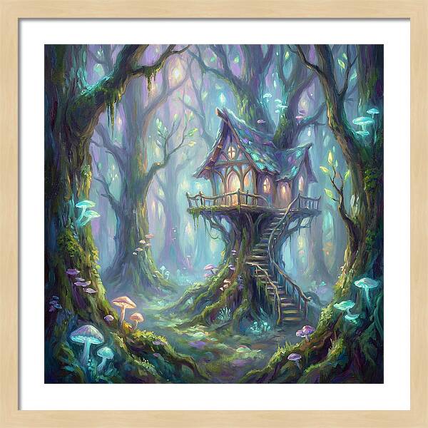 Treehouse In Enchanted Forest