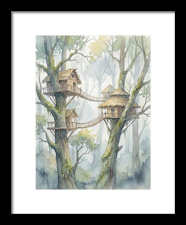 Treehouses Among The Trees