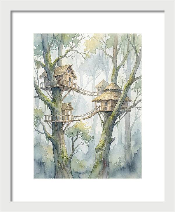 Treehouses Among The Trees
