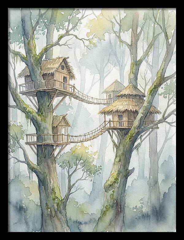 Treehouses Among The Trees