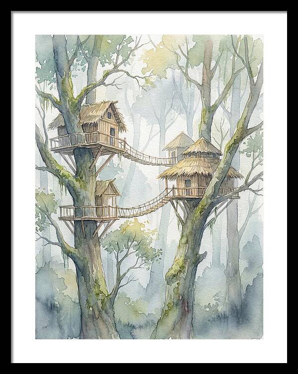 Treehouses Among The Trees