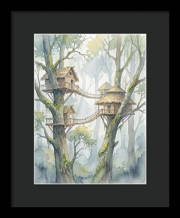 Treehouses Among The Trees