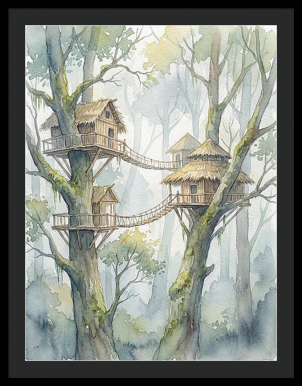Treehouses Among The Trees