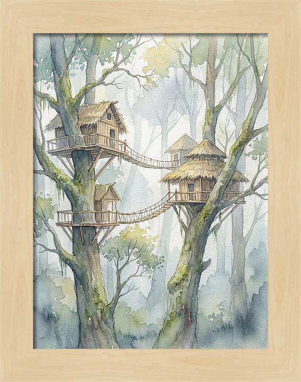 Treehouses Among The Trees