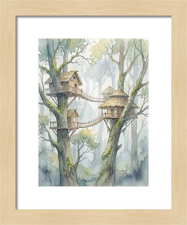 Treehouses Among The Trees