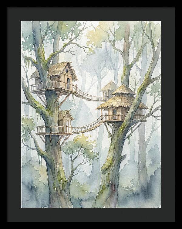 Treehouses Among The Trees