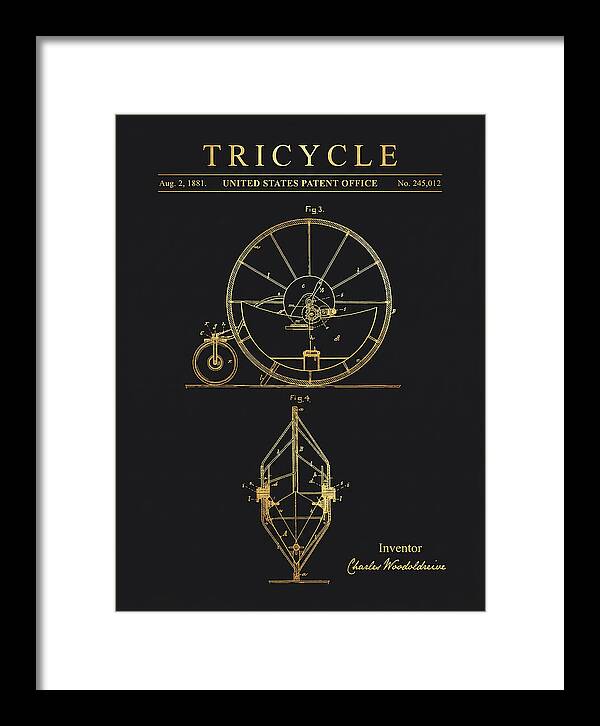 Tricycle Gold Patent Us245012a