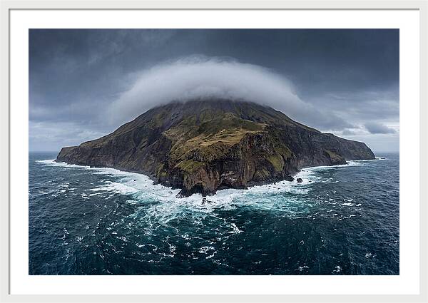 Tristan Da Cunha From Sea