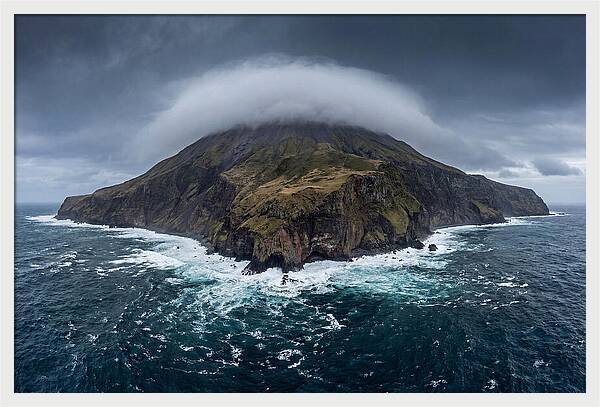 Tristan Da Cunha From Sea