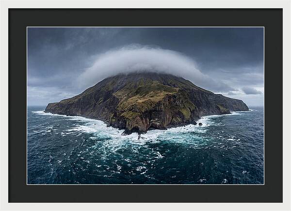 Tristan Da Cunha From Sea