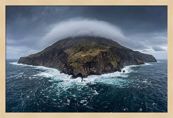 Tristan Da Cunha From Sea