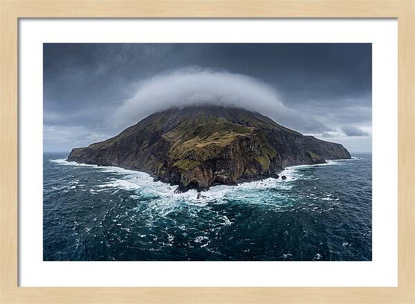 Tristan Da Cunha From Sea
