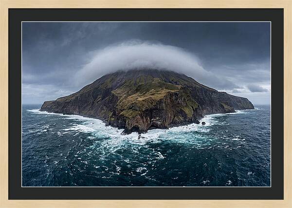 Tristan Da Cunha From Sea
