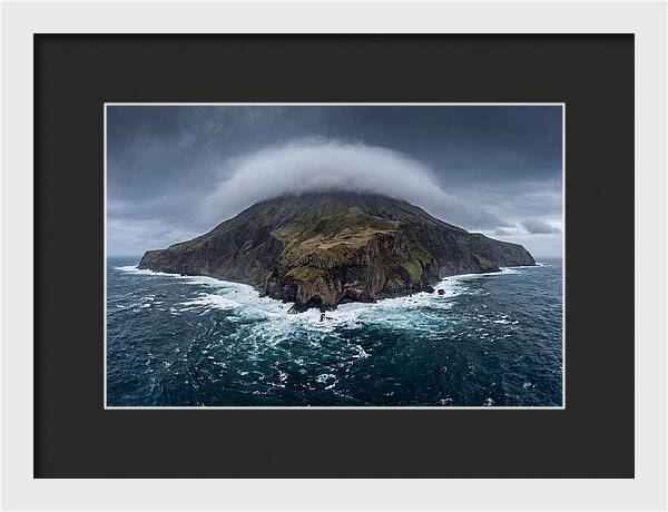 Tristan Da Cunha From Sea