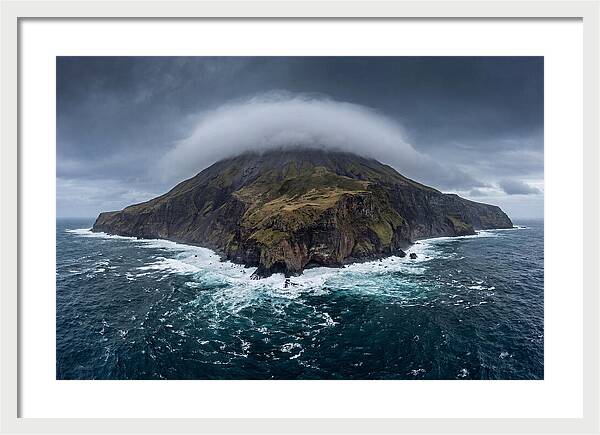 Tristan Da Cunha From Sea