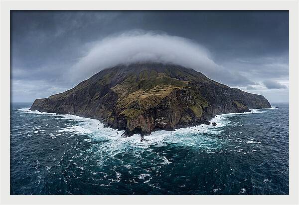 Tristan Da Cunha From Sea