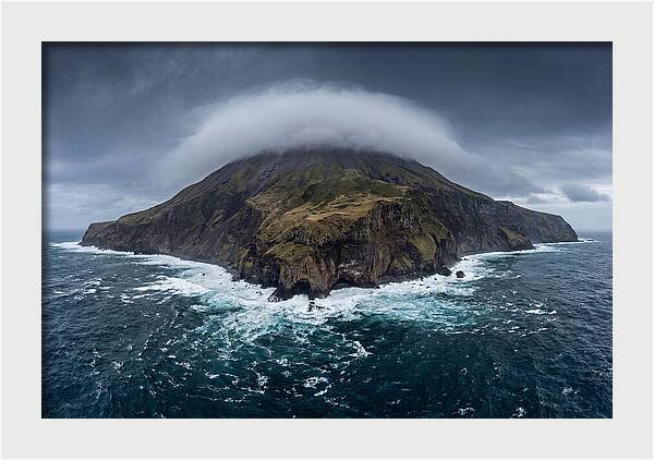 Tristan Da Cunha From Sea