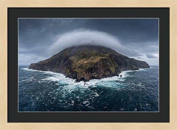 Tristan Da Cunha From Sea