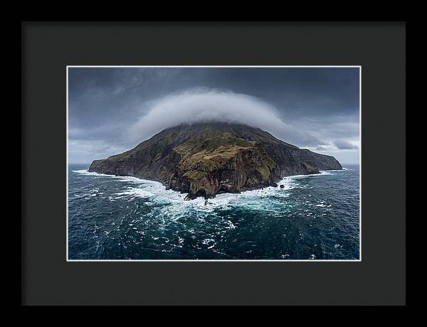Tristan Da Cunha From Sea