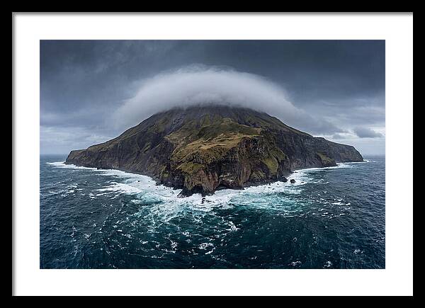 Tristan Da Cunha From Sea