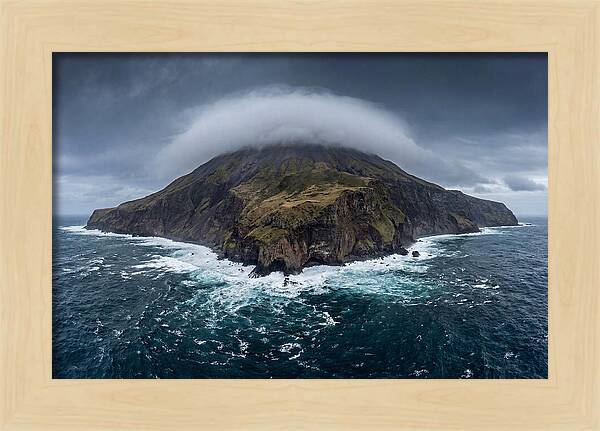 Tristan Da Cunha From Sea