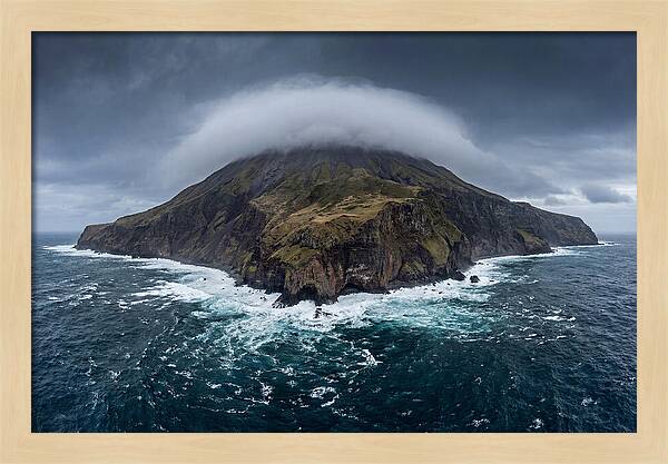 Tristan Da Cunha From Sea
