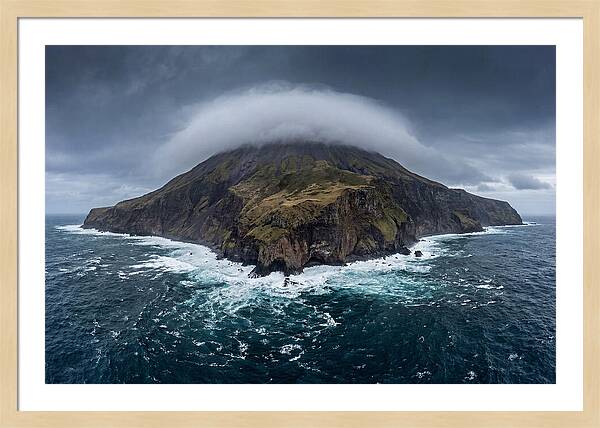 Tristan Da Cunha From Sea