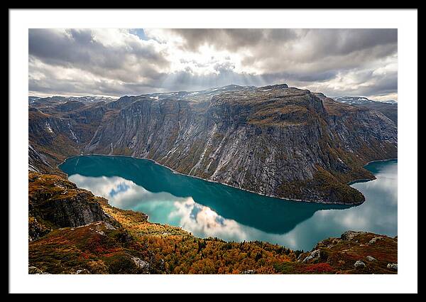 Trolltunga From The Valley Below