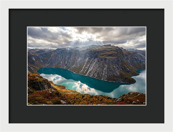 Trolltunga From The Valley Below
