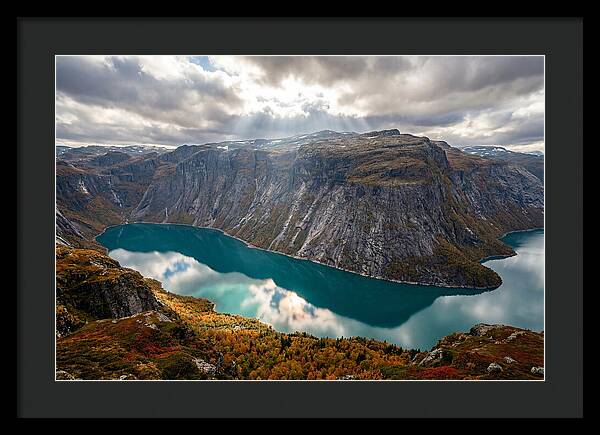 Trolltunga From The Valley Below