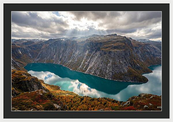 Trolltunga From The Valley Below
