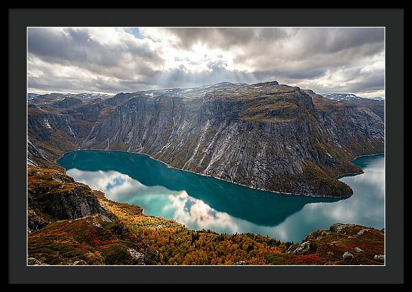 Trolltunga From The Valley Below