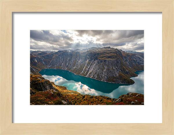 Trolltunga From The Valley Below