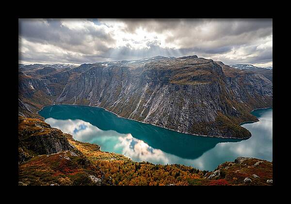 Trolltunga From The Valley Below